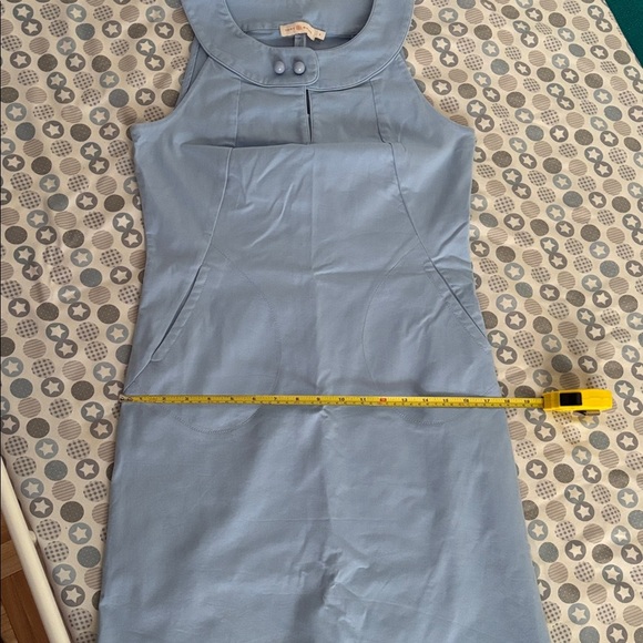 Tory Burch Gerritt Dress Light Blue Sleeveless size 6 US - Picture 8 of 9